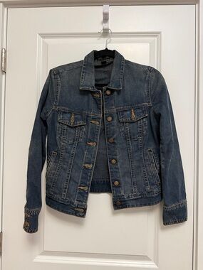 J. Crew Navy Blue Denim Jacket